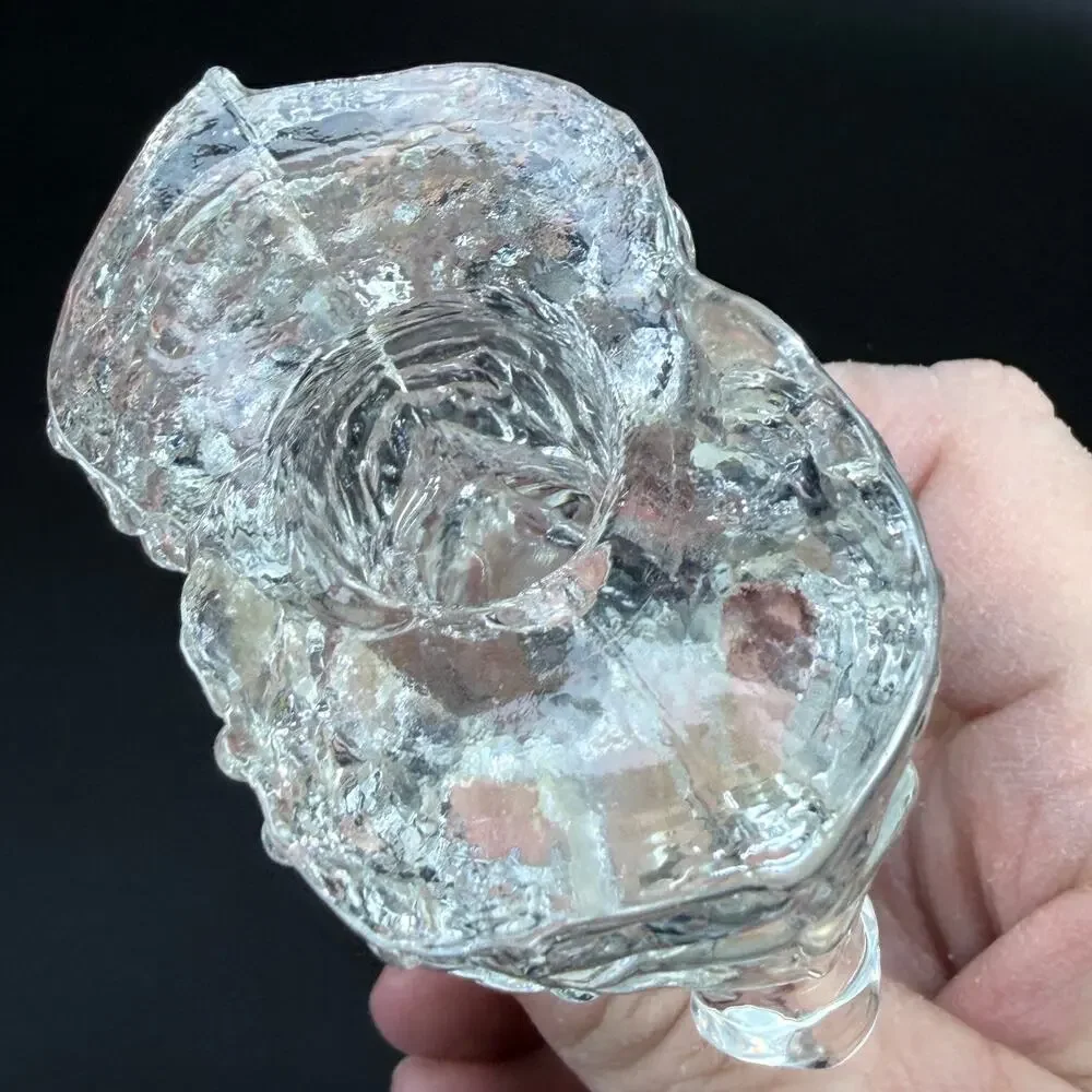 Vintage Standard Toy Fancy Poodle Dog Glass Paperweight Figurine 4